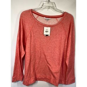 Box 001 Ellen Tracy Company Women's Long Sleeve Embellished Sweater Coral XX-Lar